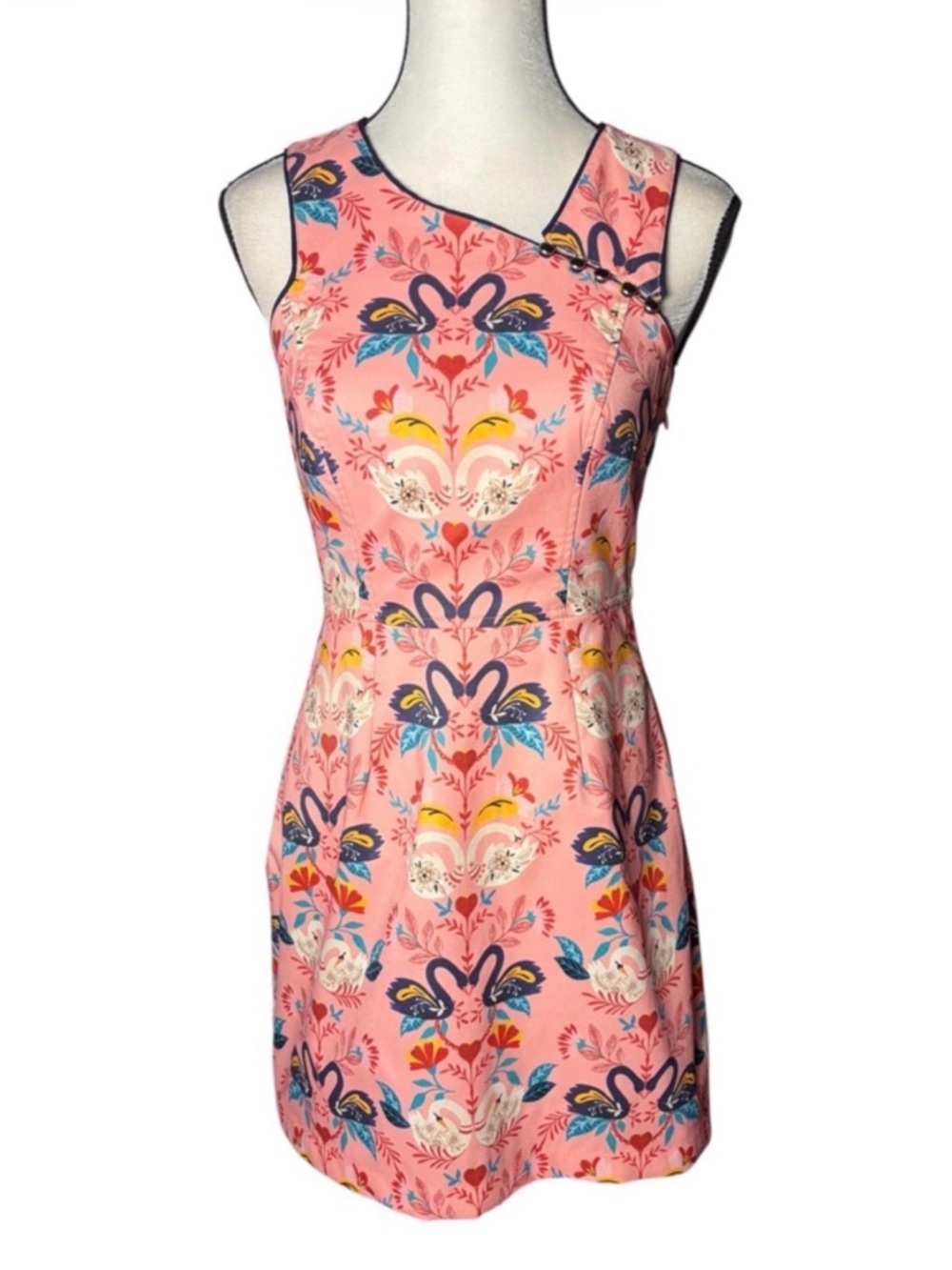 Antix Brazil Swan Sheath Dress (Size S)
